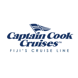 Captain Cook Cruises Fiji Logo The official logo and branding for Captain Cook Cruises, Fiji's cruise line. The image features